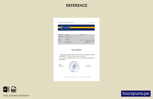lista para imprimir plantilla de referencia NBD de los Emiratos Árabes Unidos